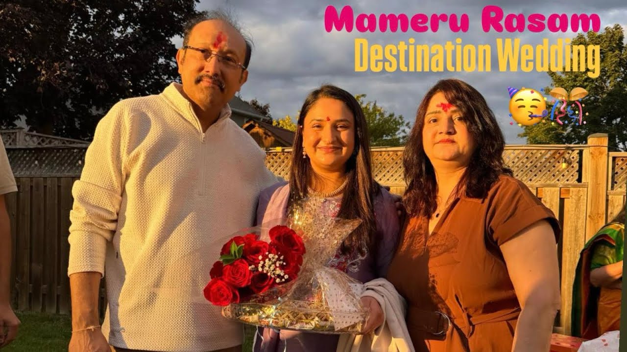 Mameru rasam| Indian Vidhi ritual | Destination Wedding| Dinner | 