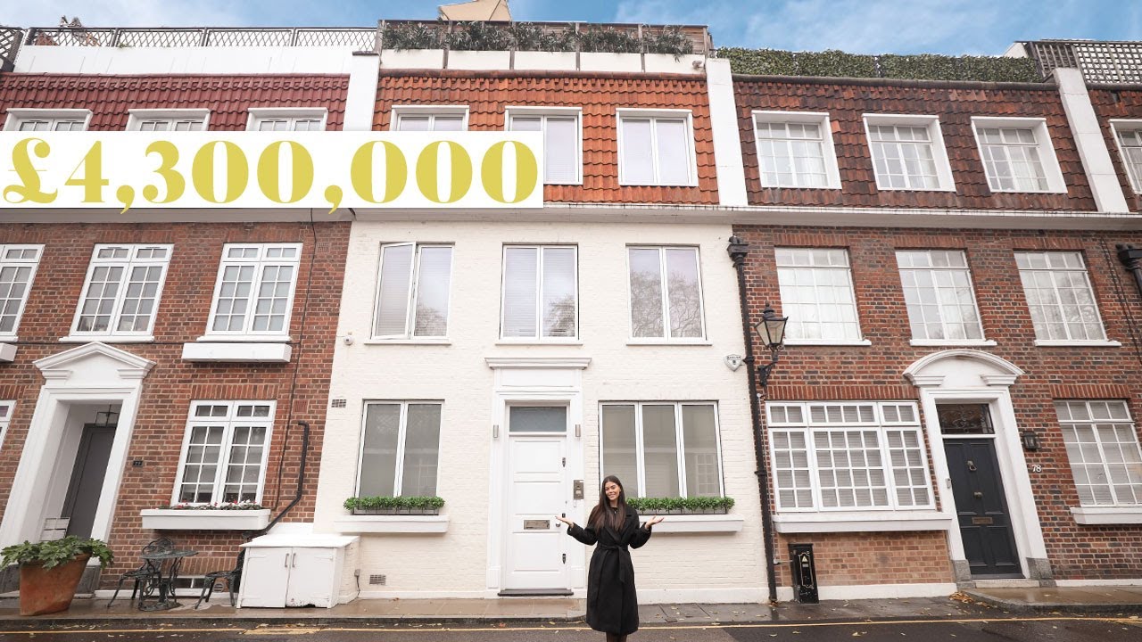 £4,300,000 YACHT STYLE Property in South Kensington, London | Full House Tour