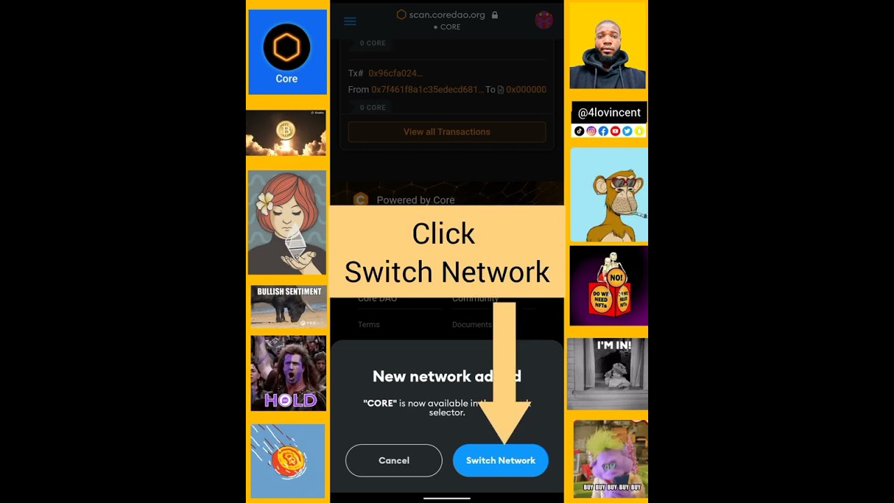 CORE MAINNET SETUP ON METAMASK #SATOSHI #COREDAO #METAMASK #MAINNET