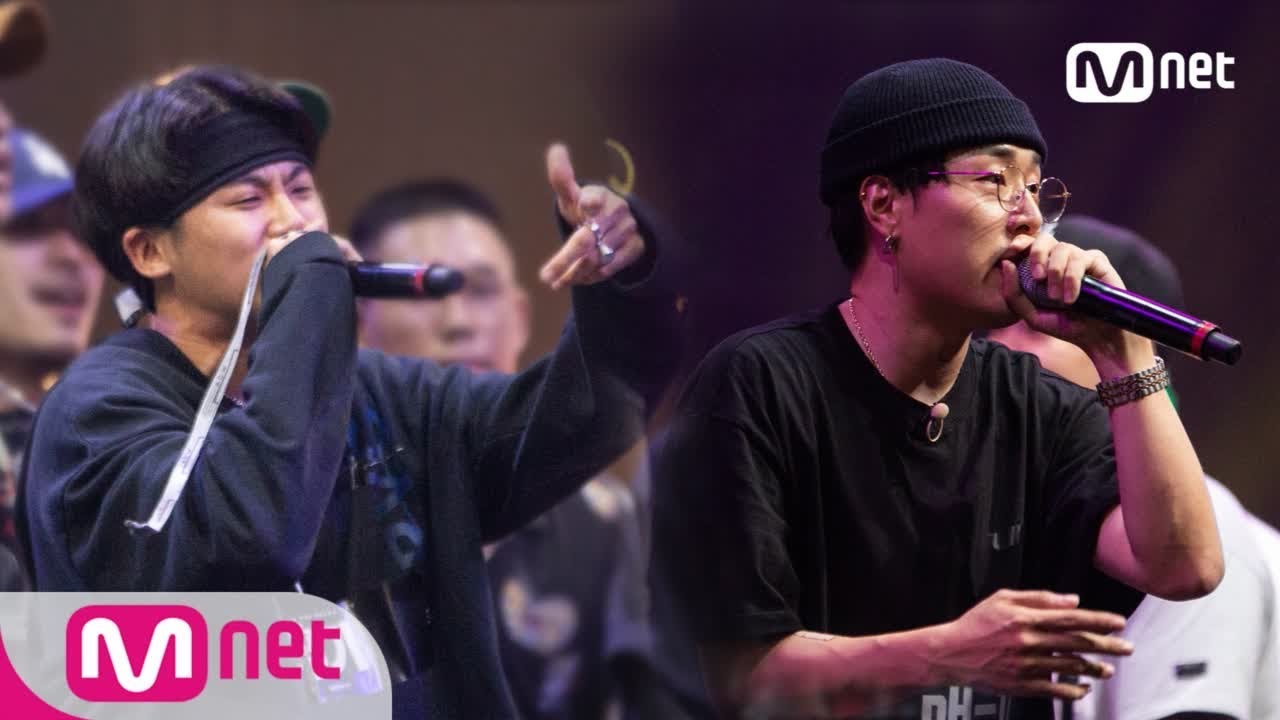 [ENG sub] Show Me The Money777 [4회] ′랩.찢.남′ 매력 대격돌! ′귀여운 쿠기′ vs ′훈훈한 pH-1′ @그룹대항전 3R 180928 EP.4