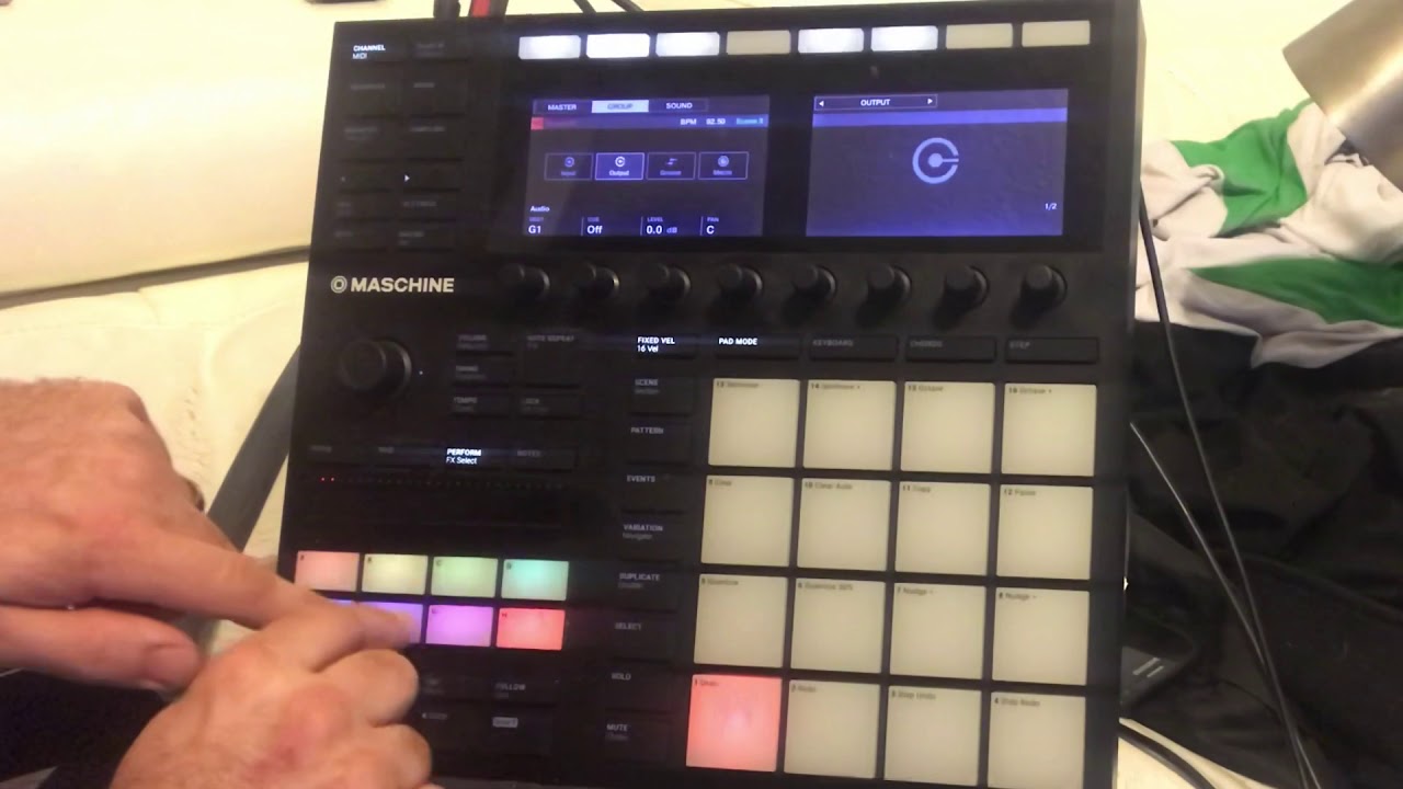 Maschine tips: Using Perform FX