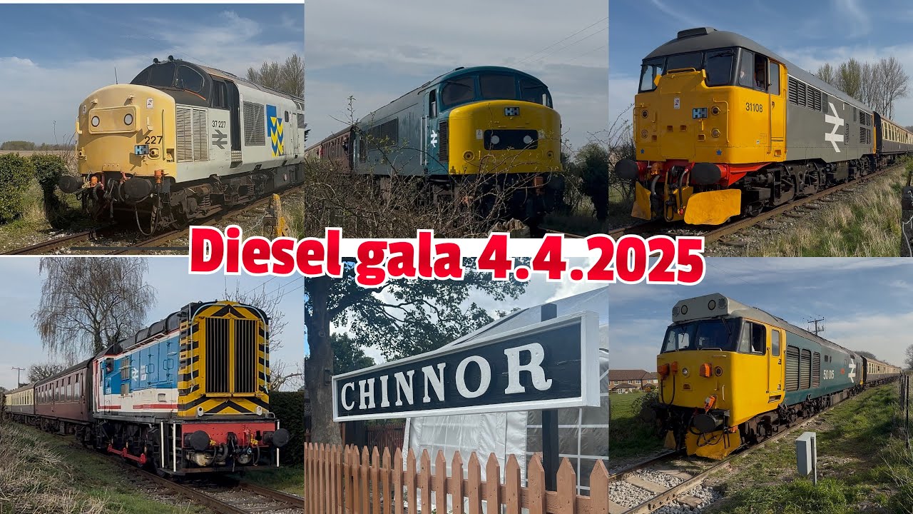 Heritage railway diesel gala 2025