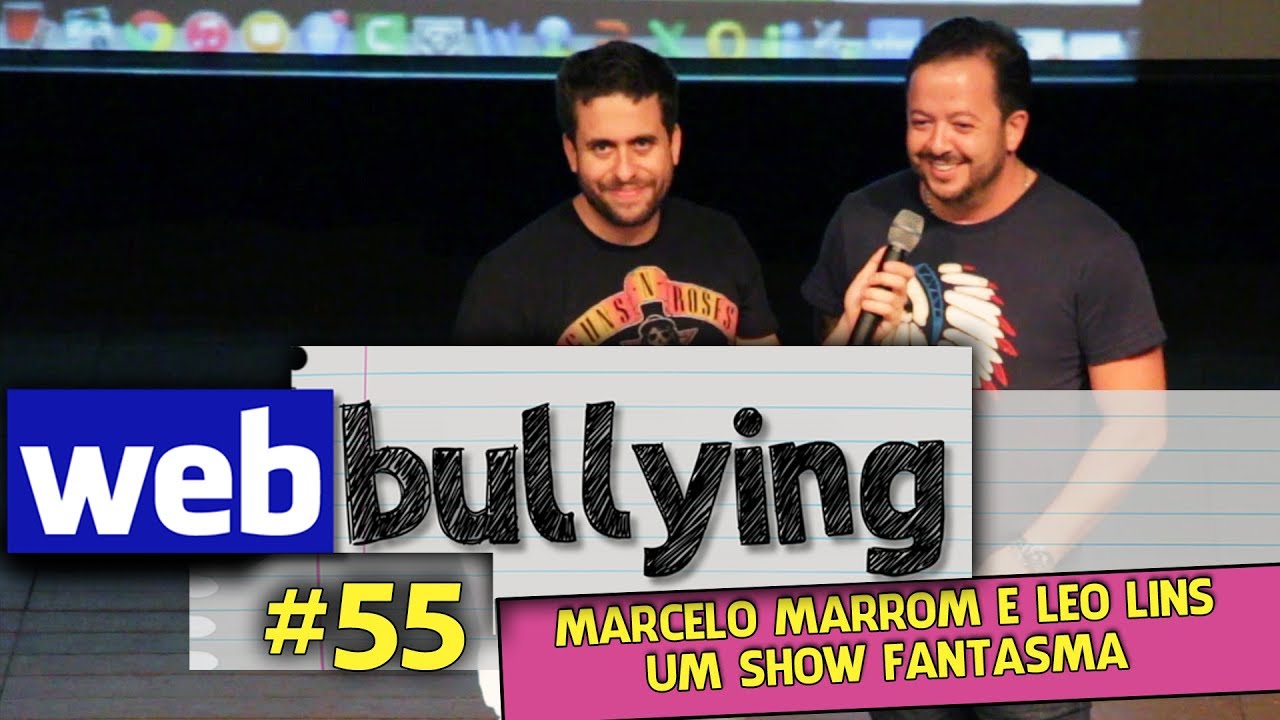 WEBBULLYING #55 - LEO LINS E MARCELO MARROM EM SHOW FANTASMA. (Poços de Caldas - MG)