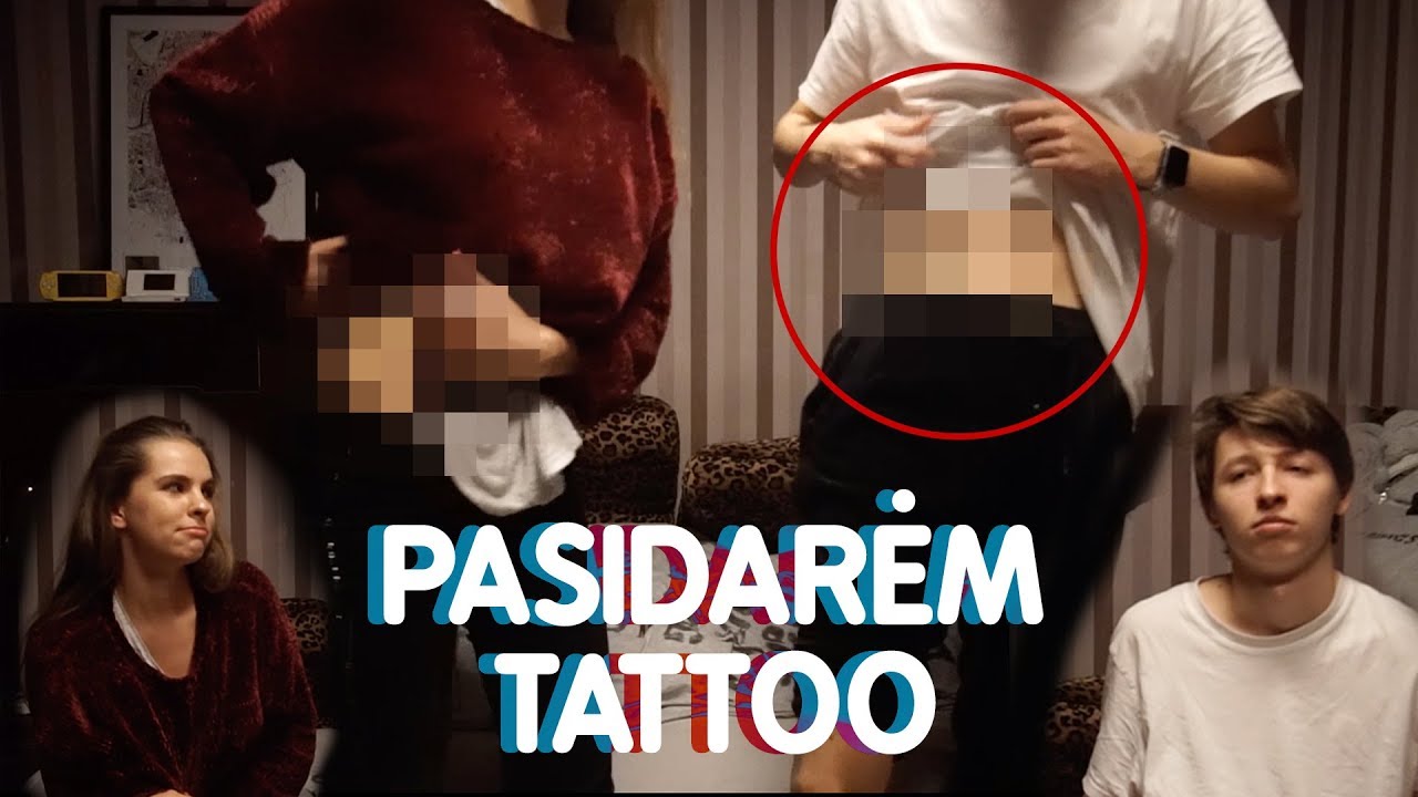 MES PASIDARĖM TATUIRUOTES?| Talzunas | Pildyk ofisas