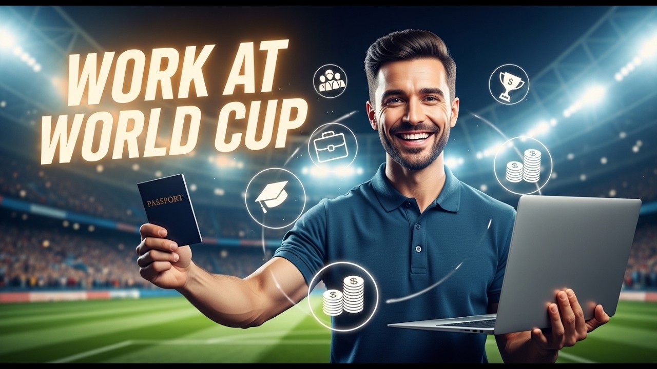 &ldquo;FIFA World Cup 2026 Jobs 🌍 | How to Apply & Work at the Biggest Football Event!&rdquo;