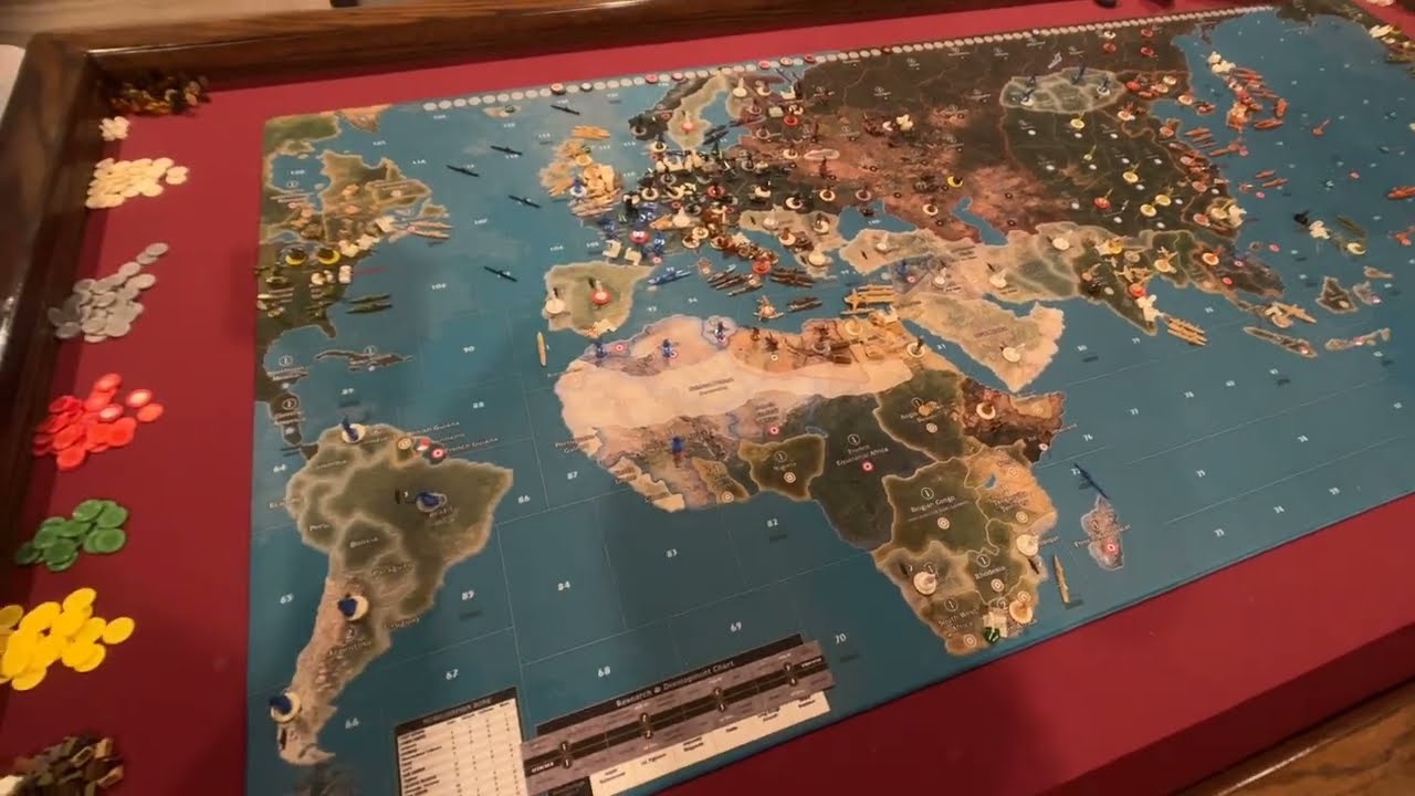 Game 23 - Chris & Brian - Axis & Allies Global 1940 - Playthrough and Commentary