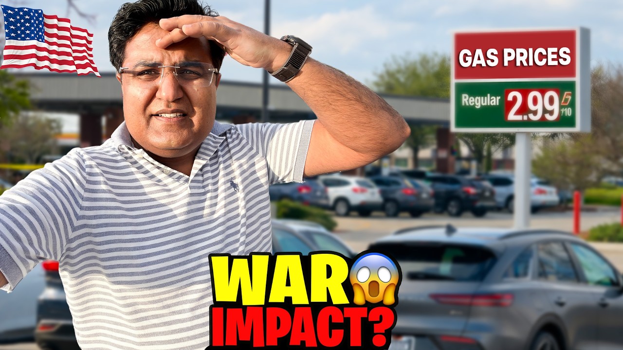 Aaj Gas Stations Par Prices Dekh Ke Pareshan Hogaya 😱⛽️ (🇮🇷 War Impact 🇺🇸🔥)