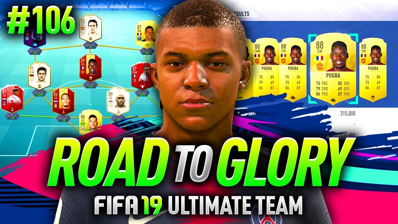 FIFA 19 ROAD TO GLORY №106 &mdash; ДОБРО ПОЖАЛОВАТЬ, ПОГБА!!