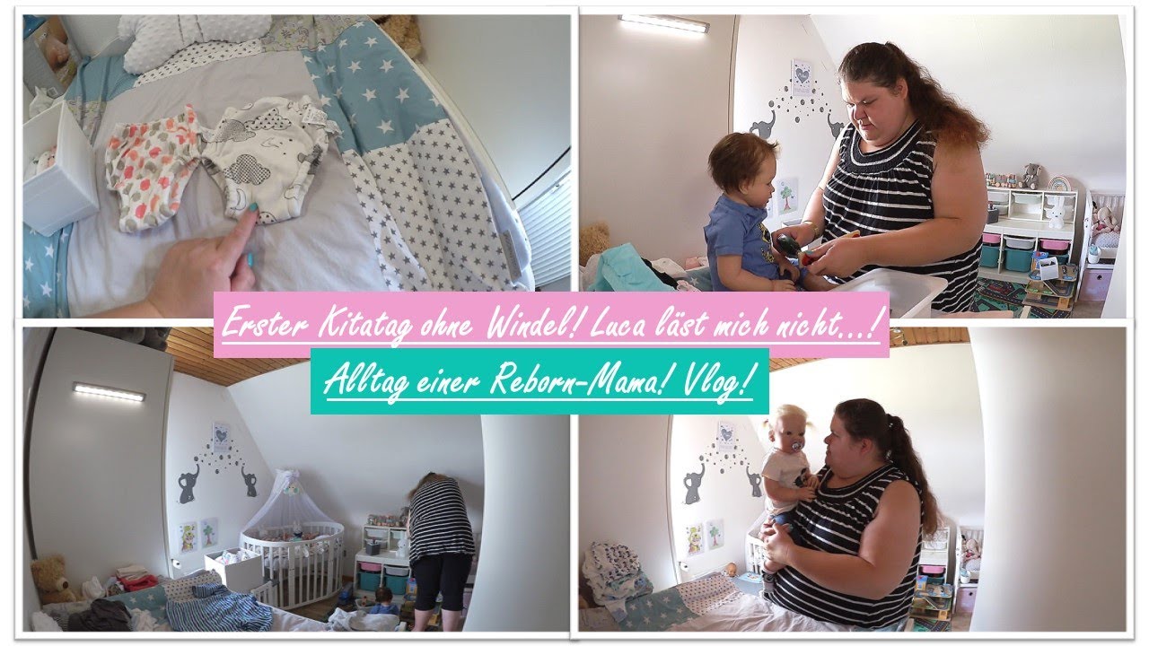 Erster Kitatag ohne Windel? || Luca ist anhänglich! || Reborn Baby Deutsch || Little Reborn Nursery