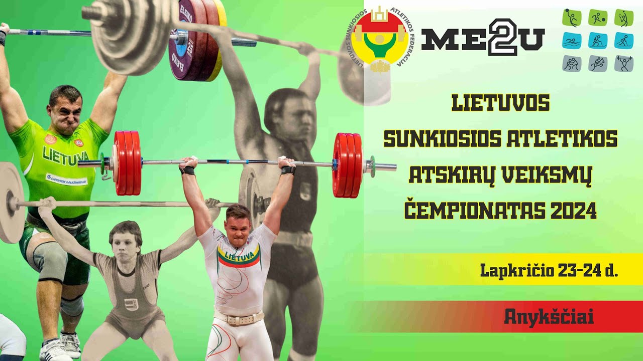 Lietuvos sunkiosios atletikos atskirų veiksmų vyrų čempionatas 2024