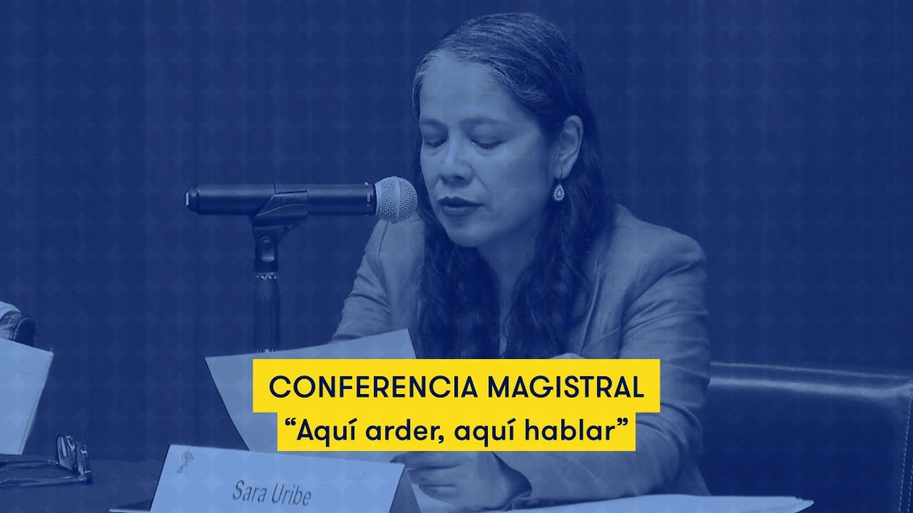 Rosario Castellanos, un resplandor único. Aquí arder, aquí hablar. Conferencia Magistral