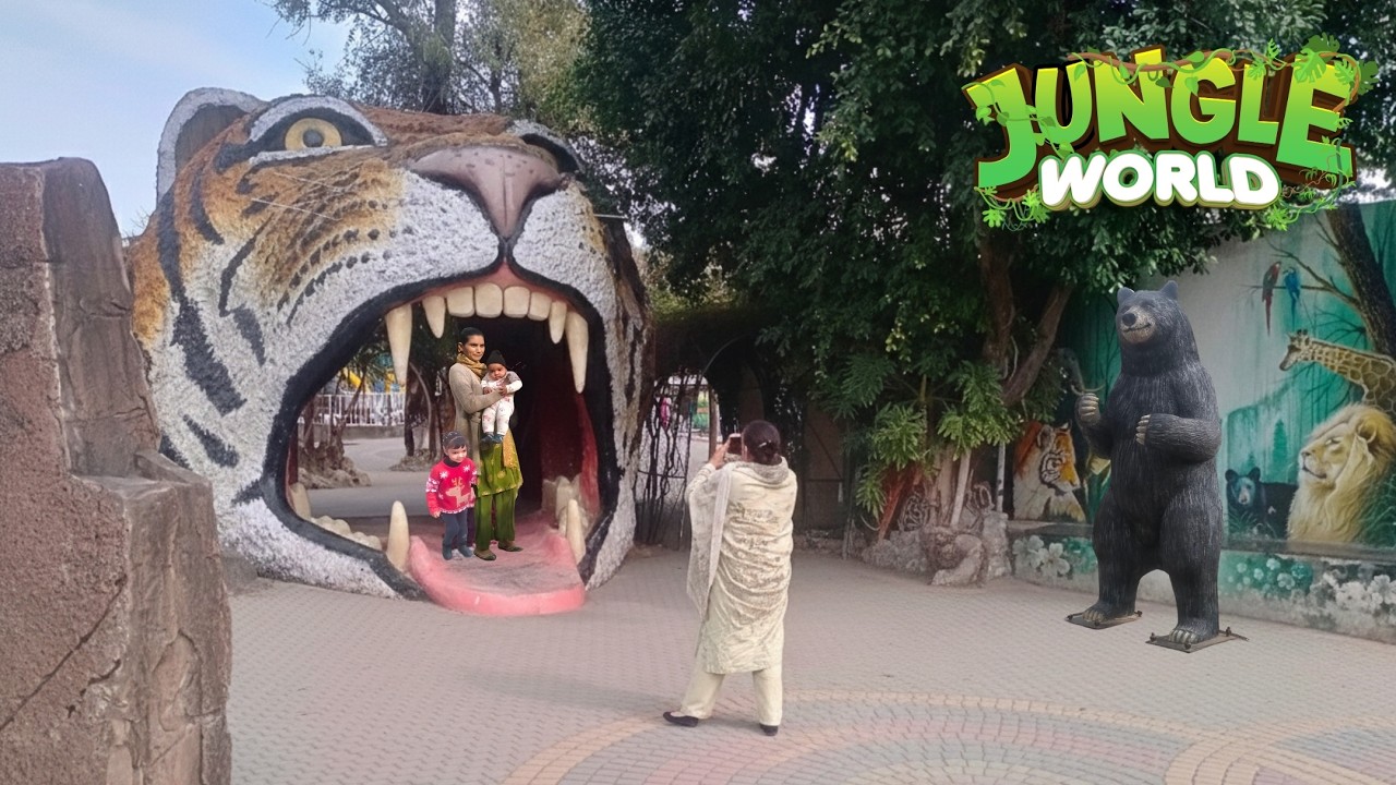 Black Bear, Tiger  & Ostrich in Rawalpindi  | Travel Vlog Ayub National Park