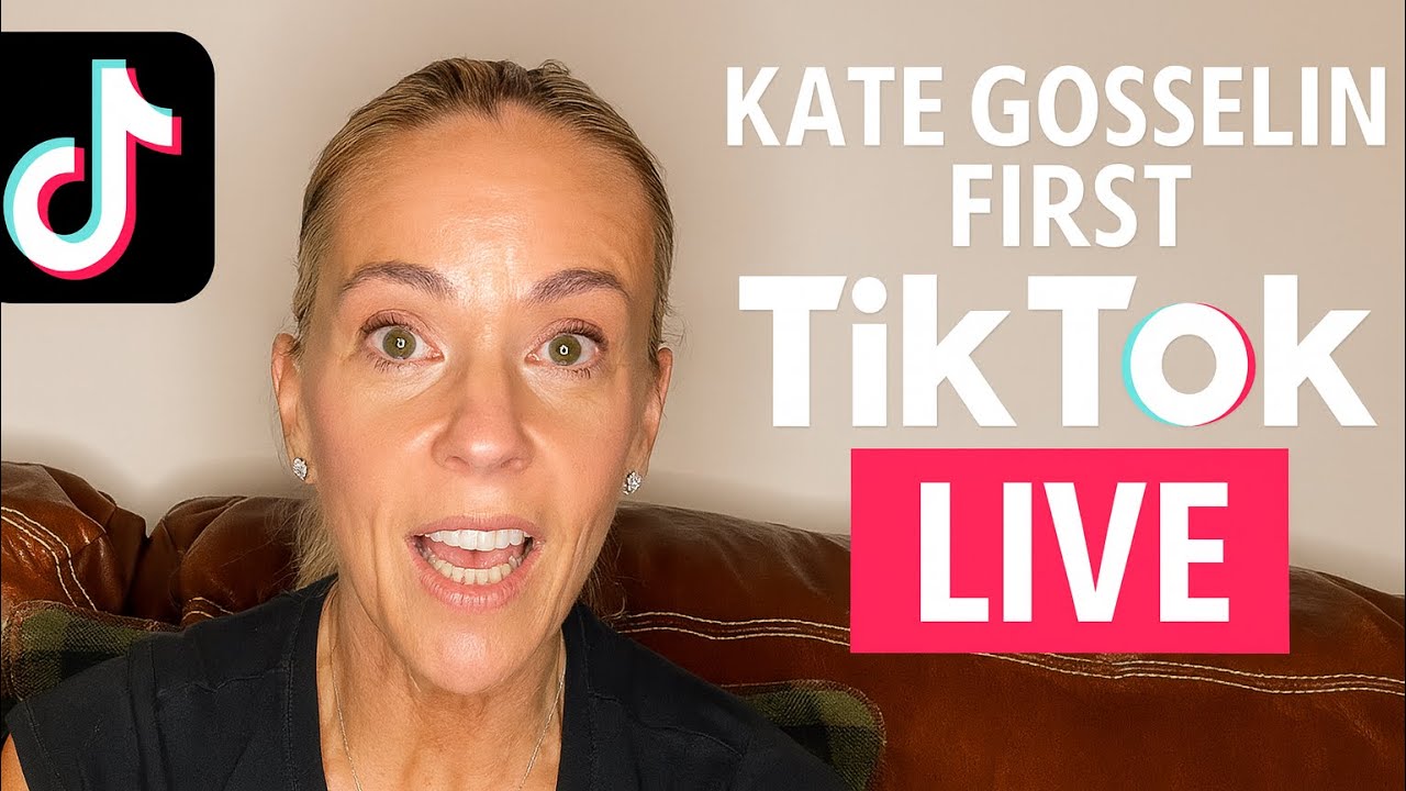 Kate Gosselin GOES LIVE on TikTok for the FIRST TIME 👀🔥 You won’t believe what she said!