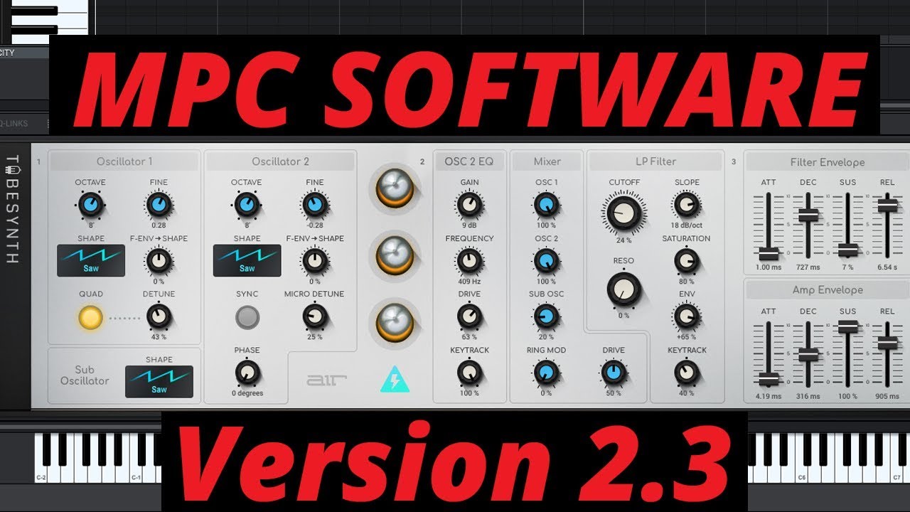 MPC Software 2.3 - How to Update Software
