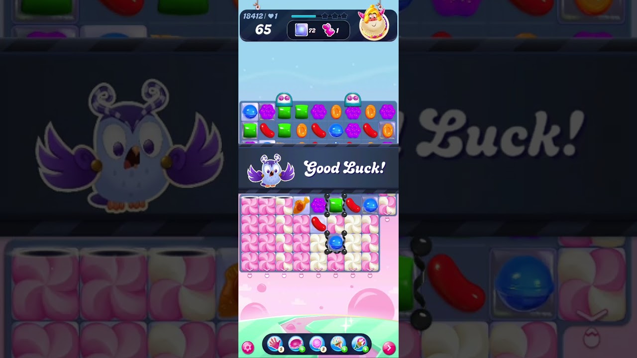 ♡Candy Crush Level 18412|| High Levels||#CandyCrush|| #games #candycrus #nightmarishly #candycrus