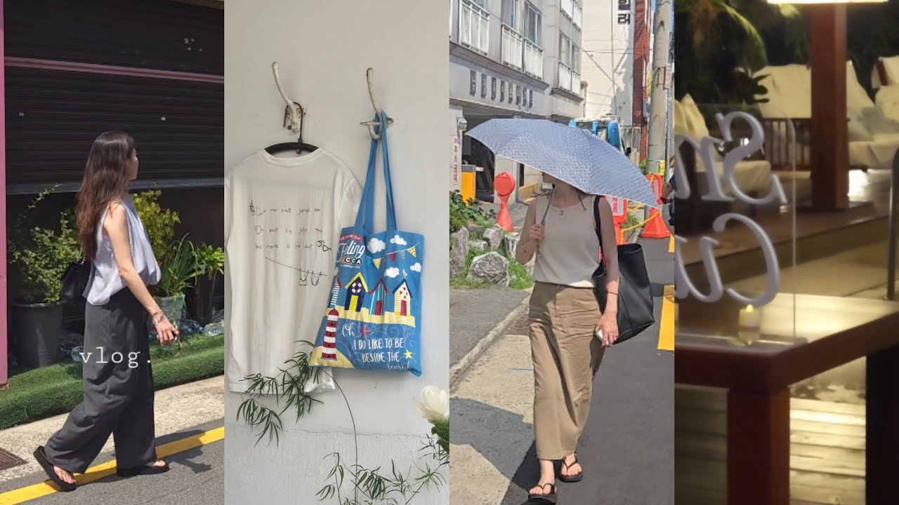 VLOG_부산여행 브이로그 l 3박4일 또간집 투어 l 스내피커들x파크하얏트 싱잉볼 명상 🧘‍♀️
