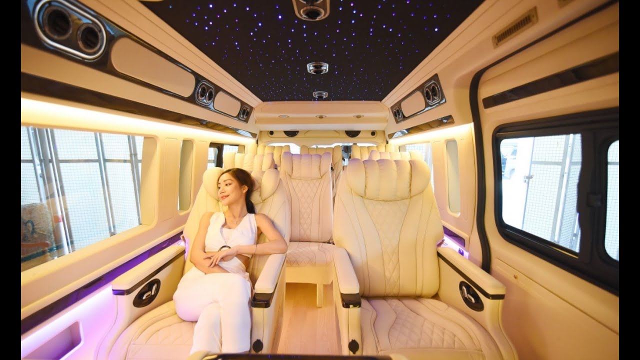 แต่งรถตู้วีไอพี TOYOTA HIACE COMMUTER VIP สไตล์ผู้บริหาร โดยยนต์เจริญ