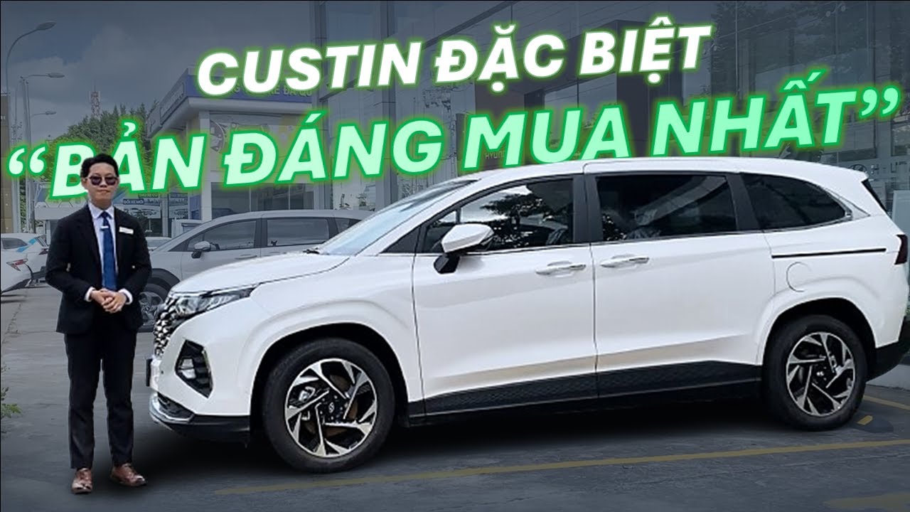 915 Triệu Sở hữu Hyundai CUSTIN Đặc Biệt 2024 | Xe 7 Chỗ FULL OPTION: Cửa lùa, Ghế thương gia,....