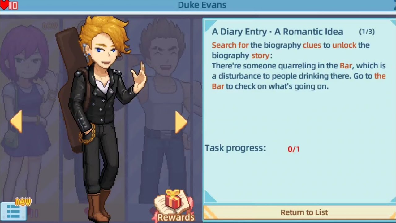 Harvest Town ep. 39 Duke Evans Biography part 2 (A Romantic Idea)❤️🌹💐 in harvest town #harvesttown