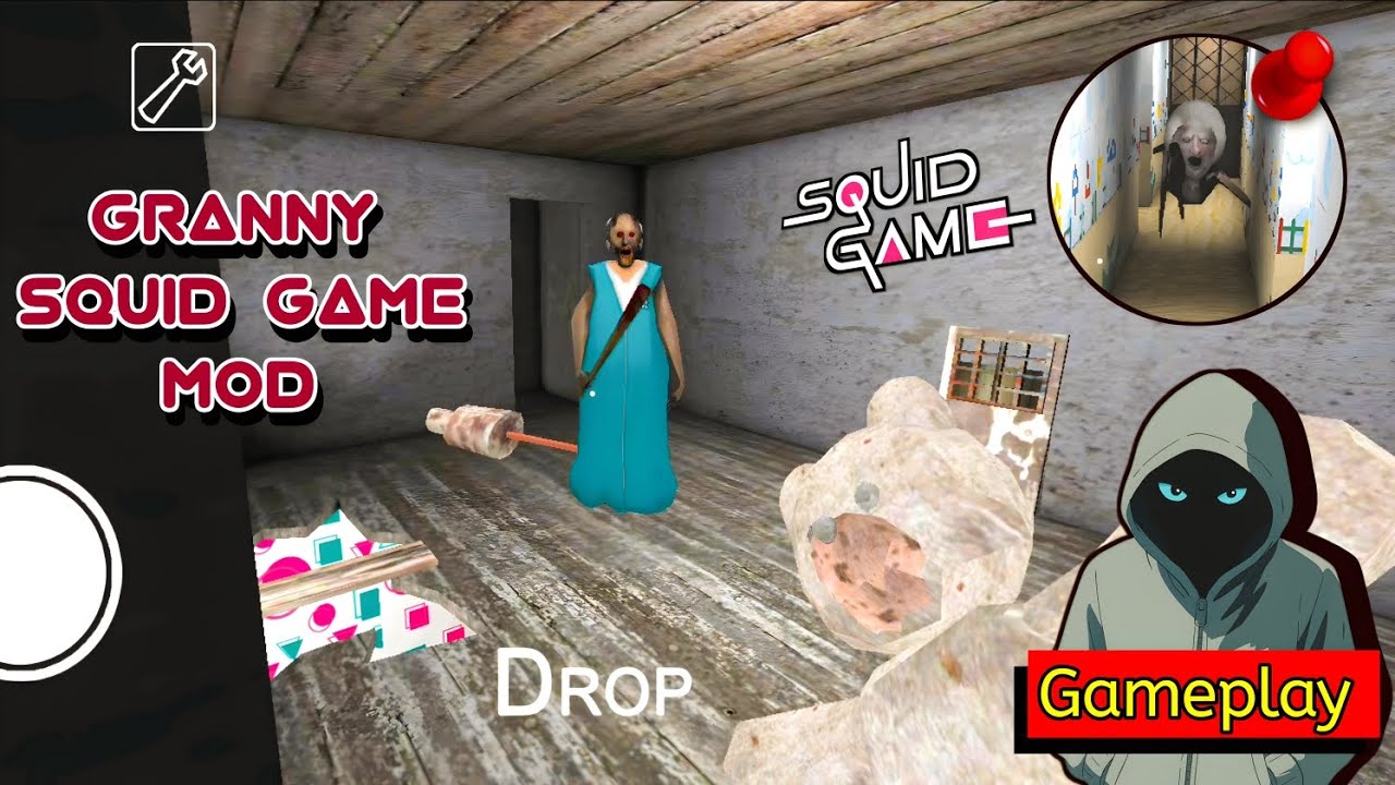 Granny Squid Game Mod Gameplay | Ft. Squid Game | Horror Gameplay | #granny #squidgame