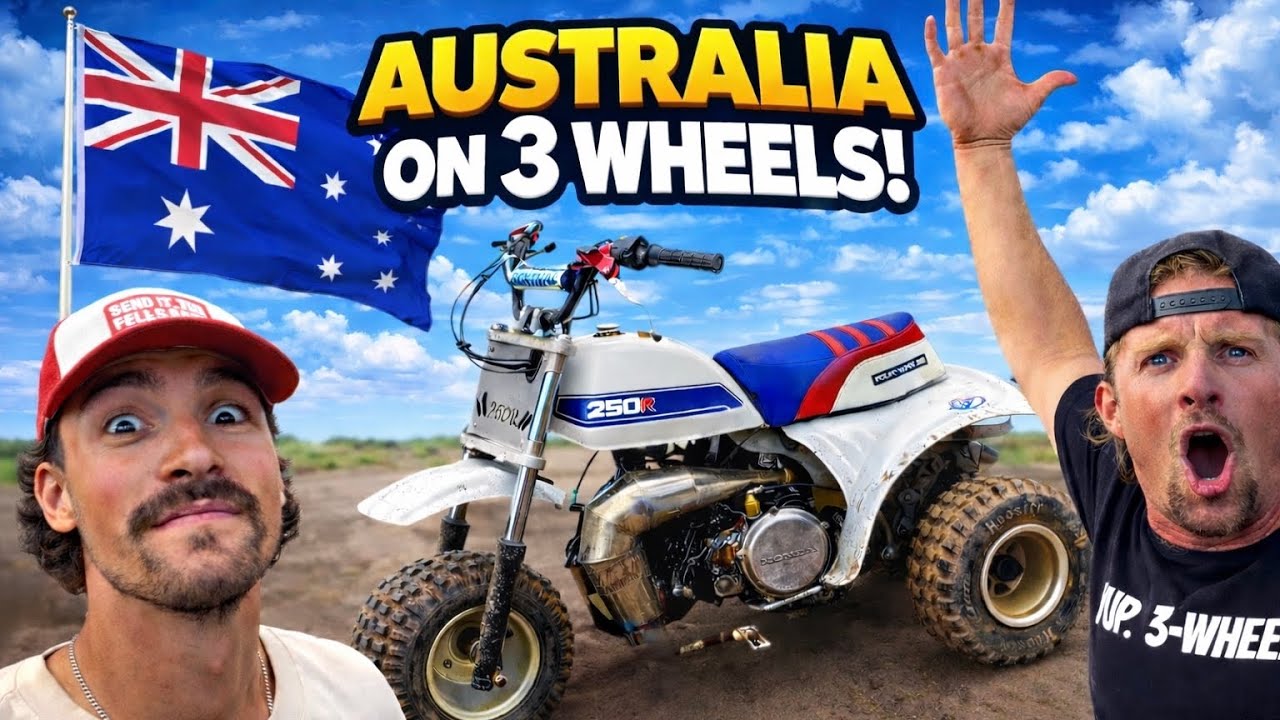 Spenser Surprised me with a 3-Wheeler! (In Australia)