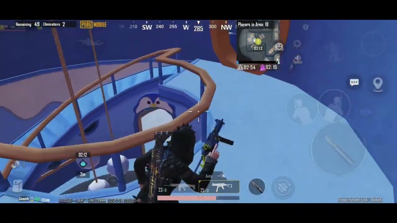 |PUBG MOBILE | Chicken dinner 22kills squads#20