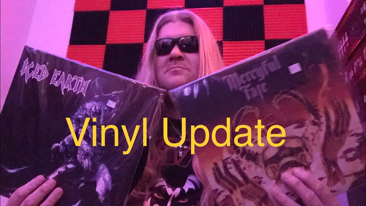 Vinyl Update-Mercyful Fate and Iced Earth Purchases!!!