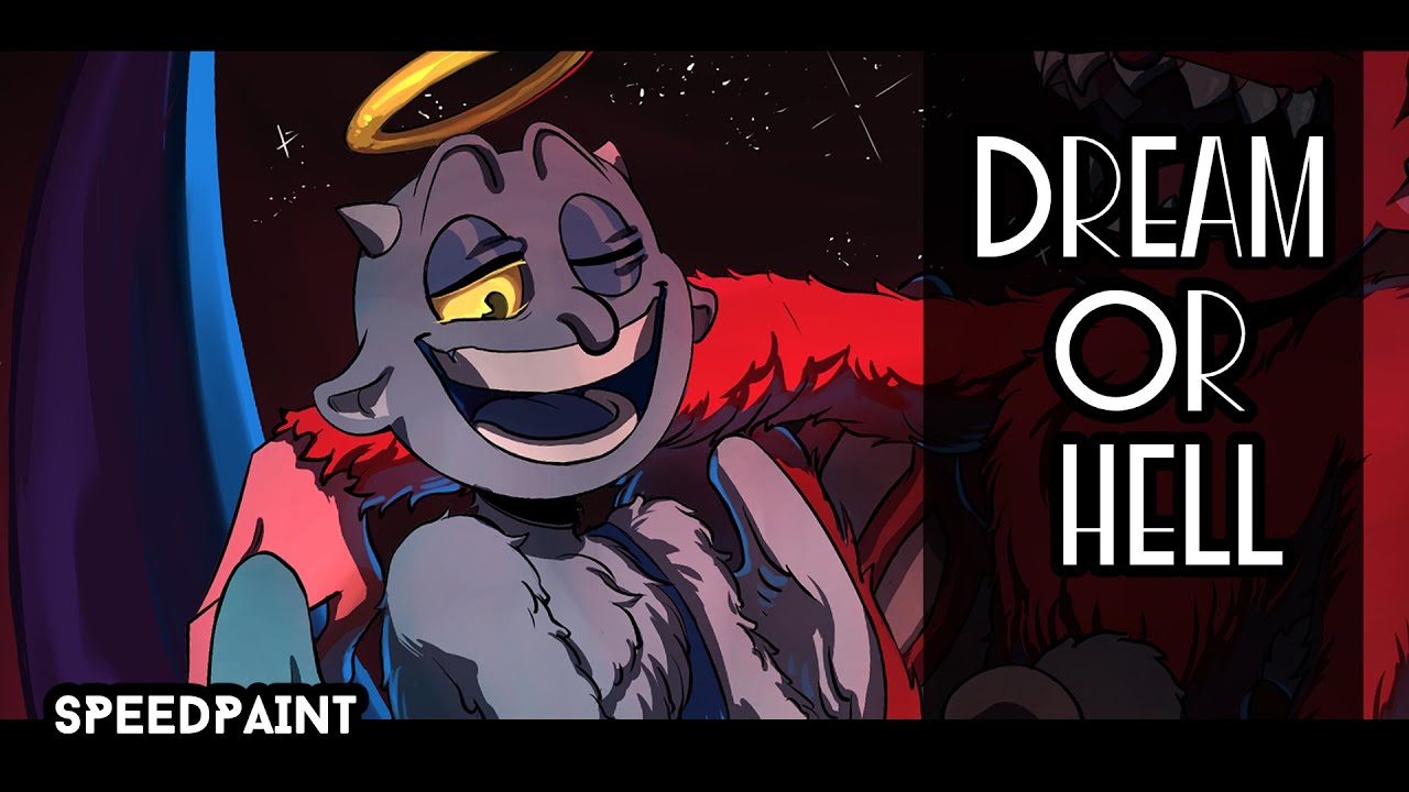 DREAM OR HELL || Speedpaint || Cuphead DLC