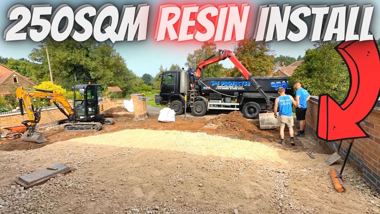 MASSIVE Resin Bound Driveway Install *PART 2!*
