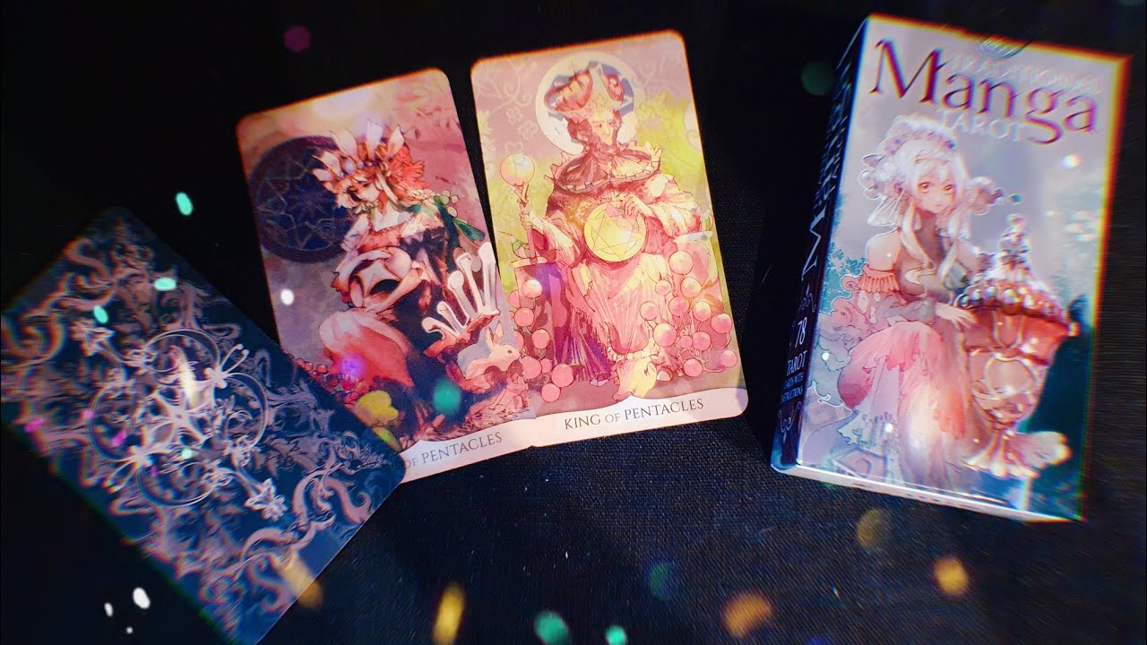 Обзор колоды Traditional Manga tarot - Традиционная манга