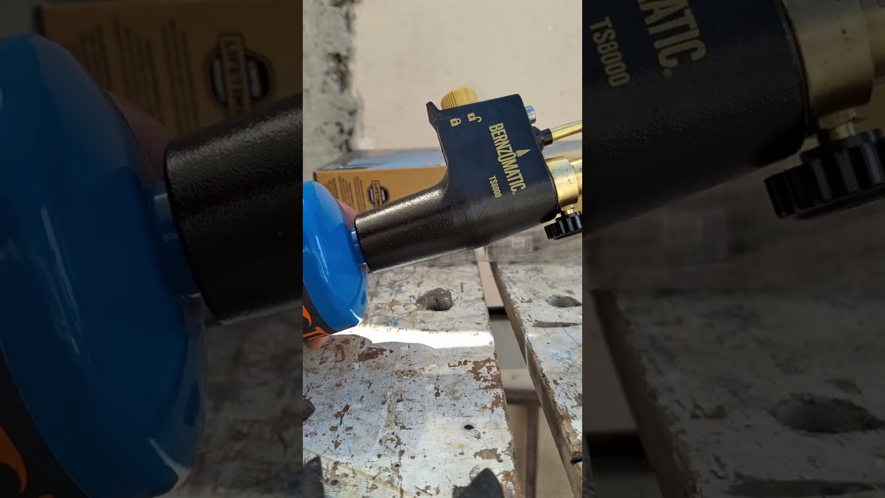 como usar el soplete o antorcha bernzomatic ts8000