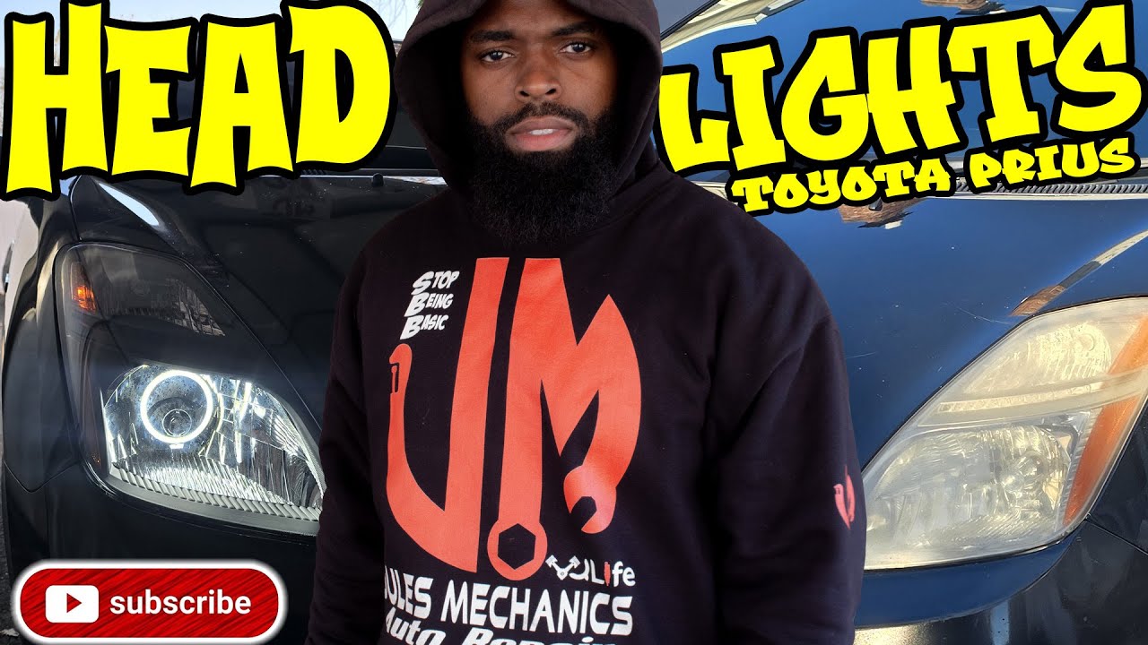 How to Replace Headlight Toyota Prius 2004-2009