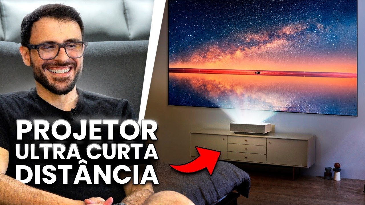 Projetor ULTRA CURTA DISTÂNCIA: Uma revolução inacreditável! - Papo completo sobre as LASER TVS 4K!