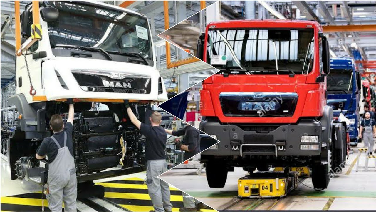 MAN Trucks | Amazing Modern Technology Production Line