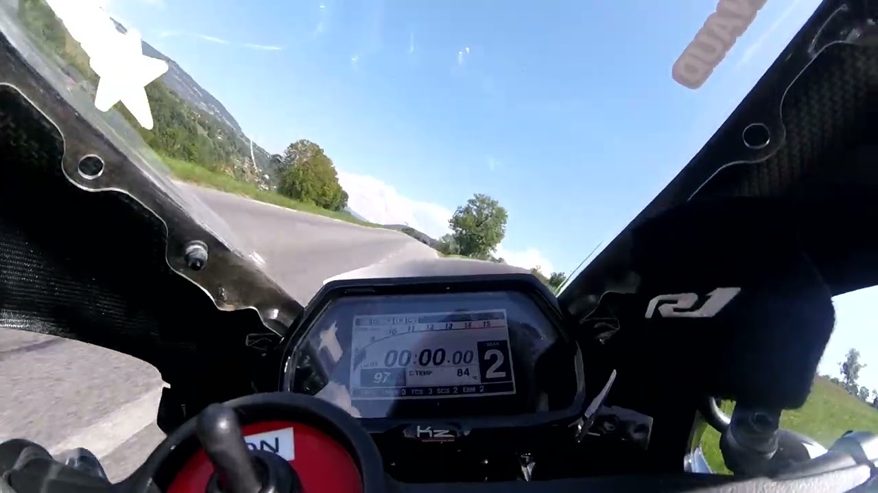 Course de c&ocirc;te de Frangy 2024, Course 2, 1'03'761, Yamaha R1 #410, P3 SBK