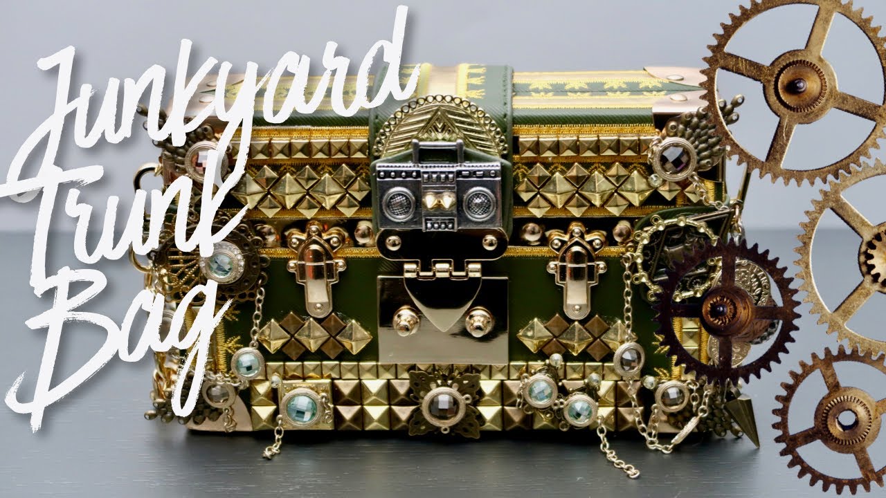 DIY | Junkyard Trunk Bag | BellaGemaNails