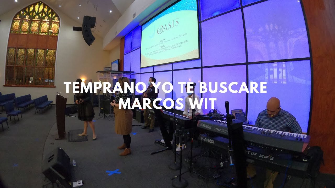 Temprano yo te buscaré - Marcos Witt - Cover