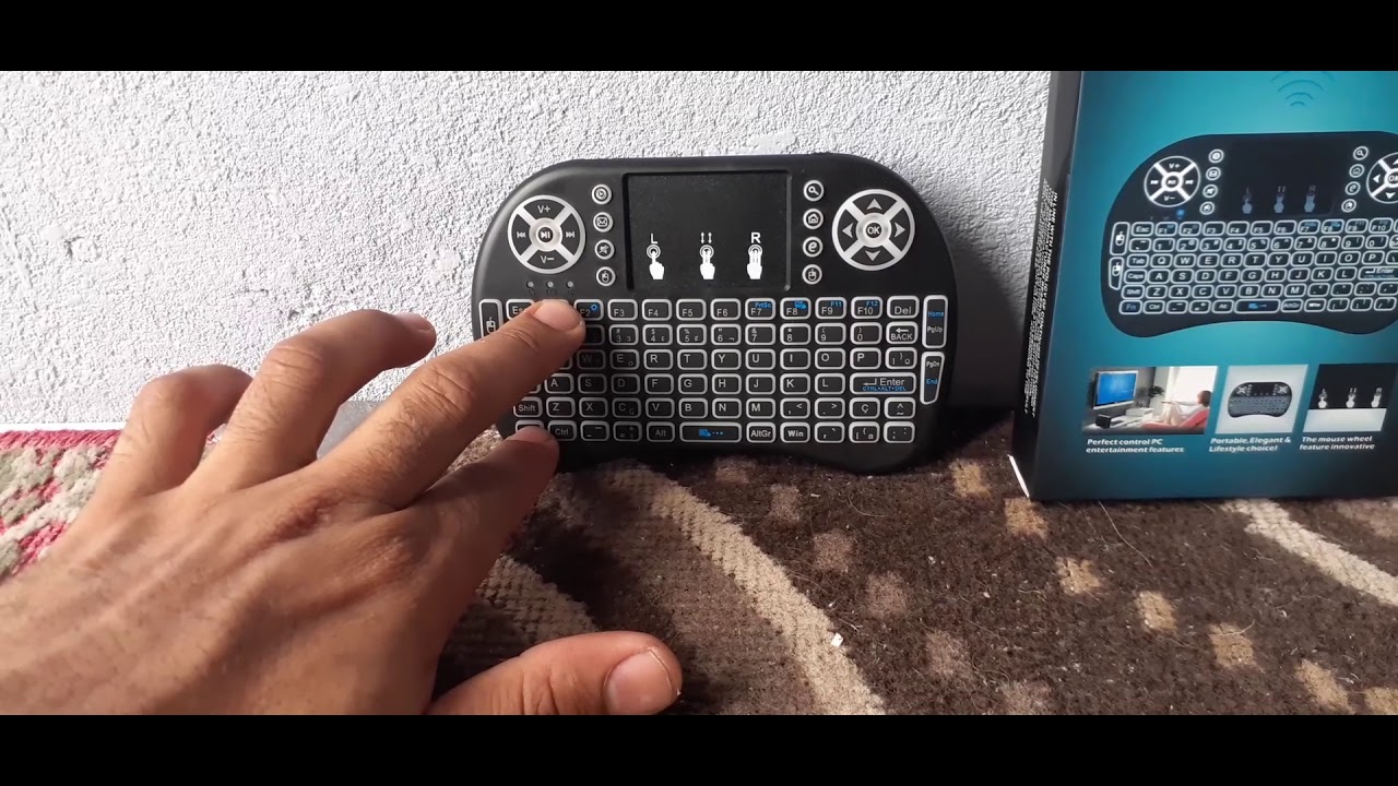 mini teclado backlite solucionado erro de conexão