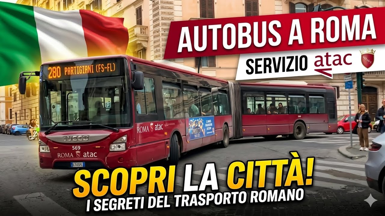 🇮🇹 Bus Observations in Rome Italy (Easter 2024)