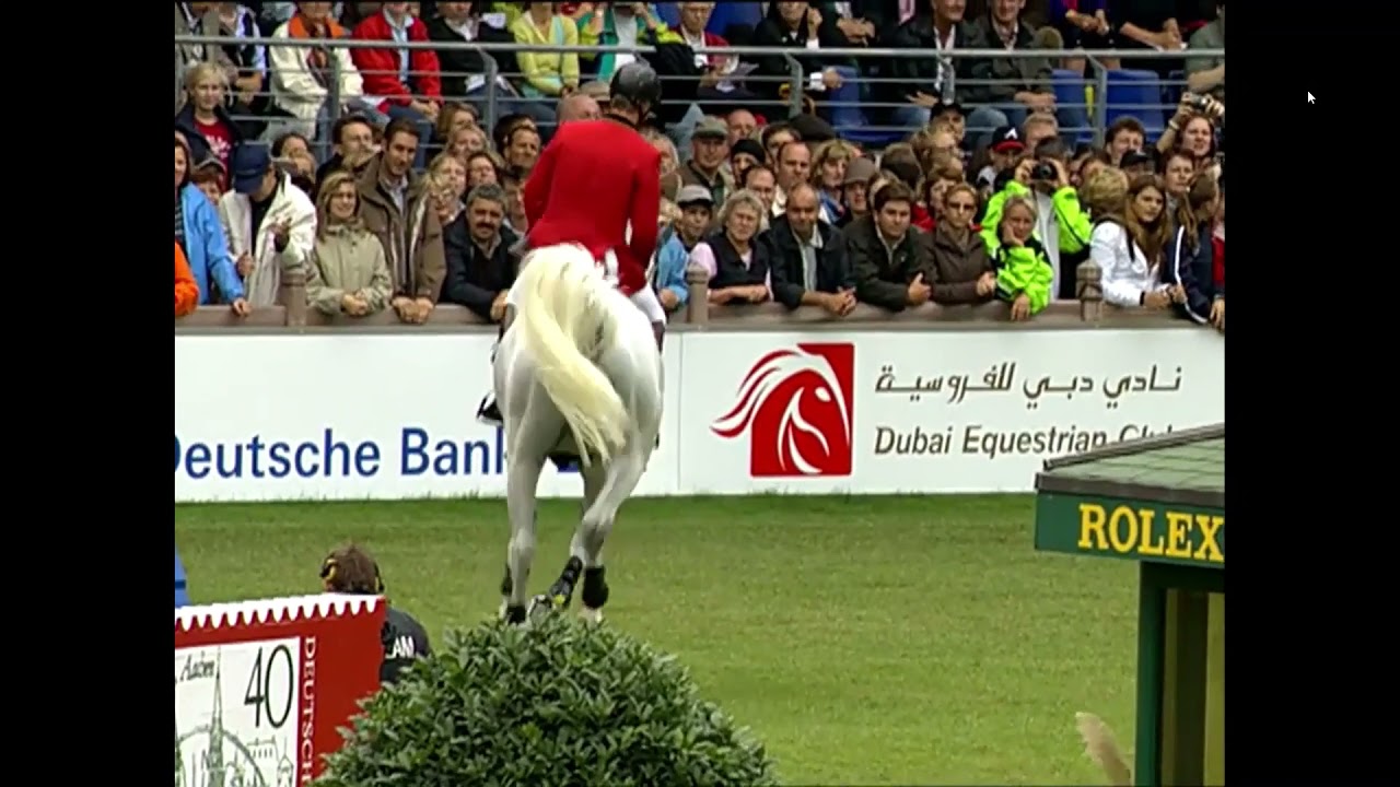 Cavalor Cumano- Jumping, Third. Two rounds under table A - 2006 FEI World Equestrian Games