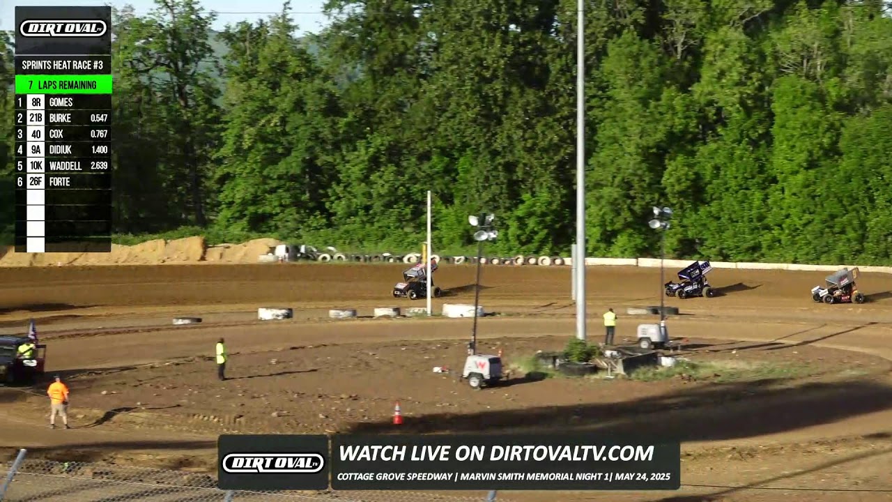LIVE LOOK-IN | Cottage Grove Speedway | Cottage Grove, OR | May 24th 2025