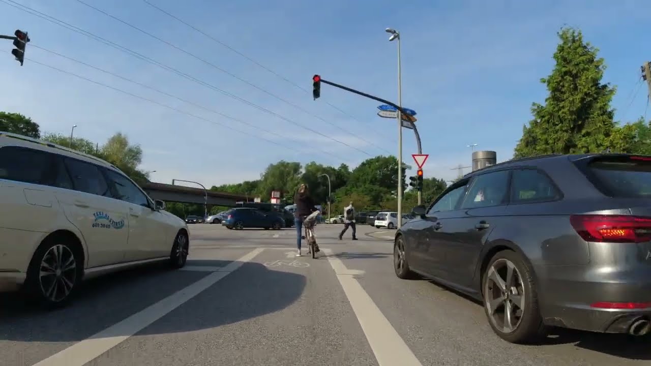 Beautiful morning commute