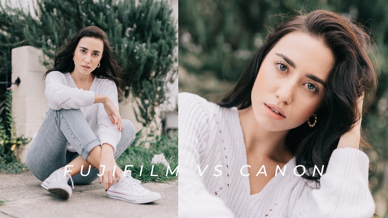 Fuji X-T3 VS Canon 5D Mark IV | 50mm Portrait Shootout
