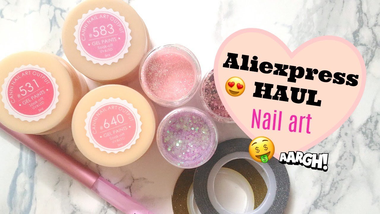 Aliexpress HAUL acquisti nail art unghie / desmynails