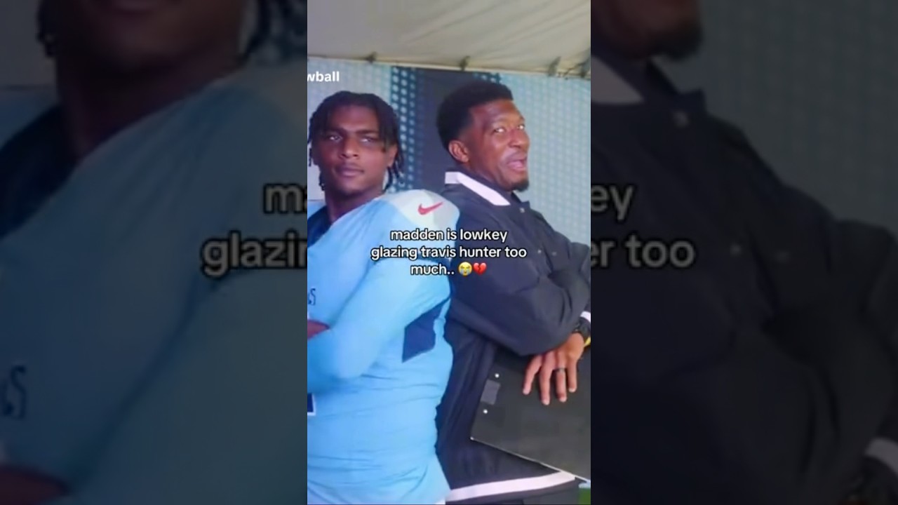 Should Travis hunter be a 84 overall? #shorts #madden #travishunter #nfl #football #viral