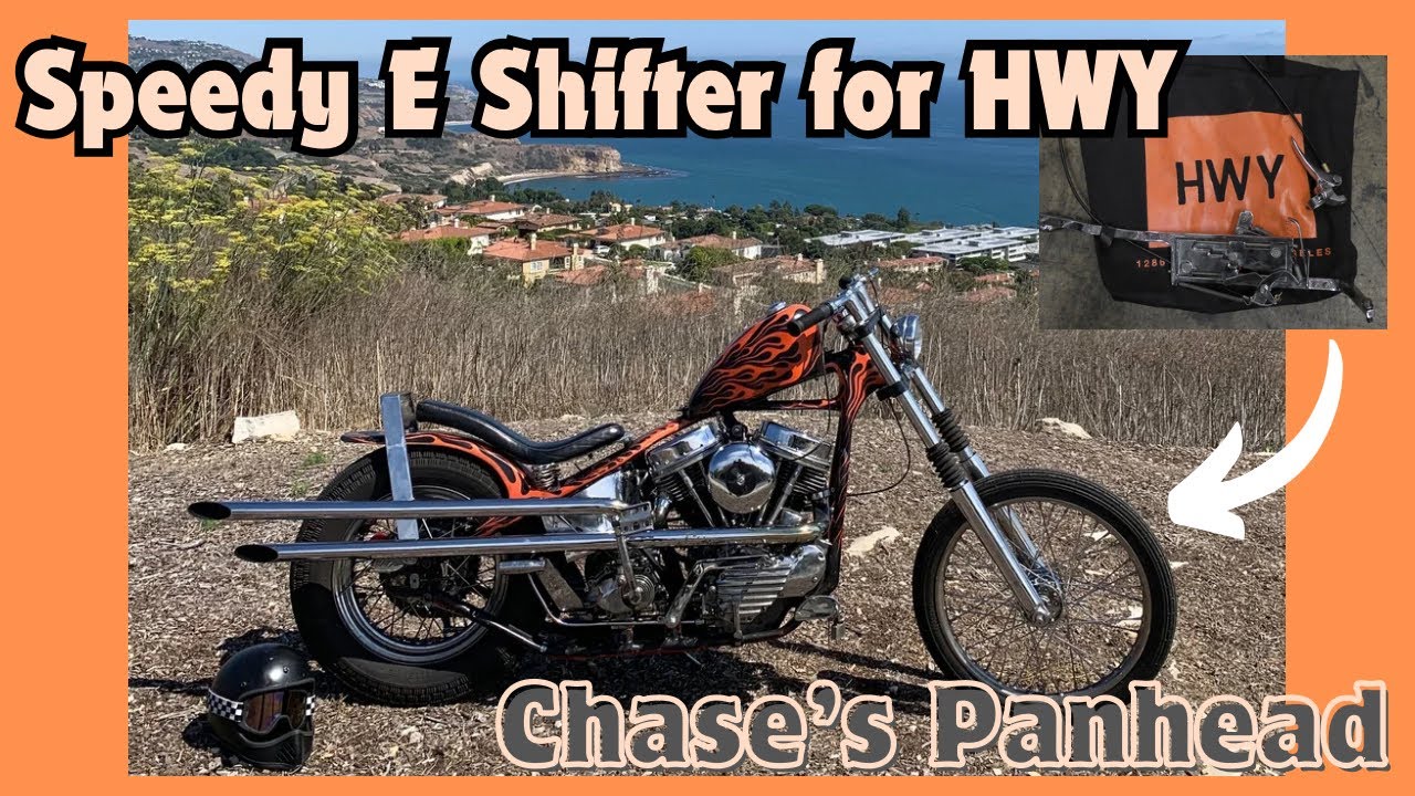 Speed E shifter for HWY Chase's panhead