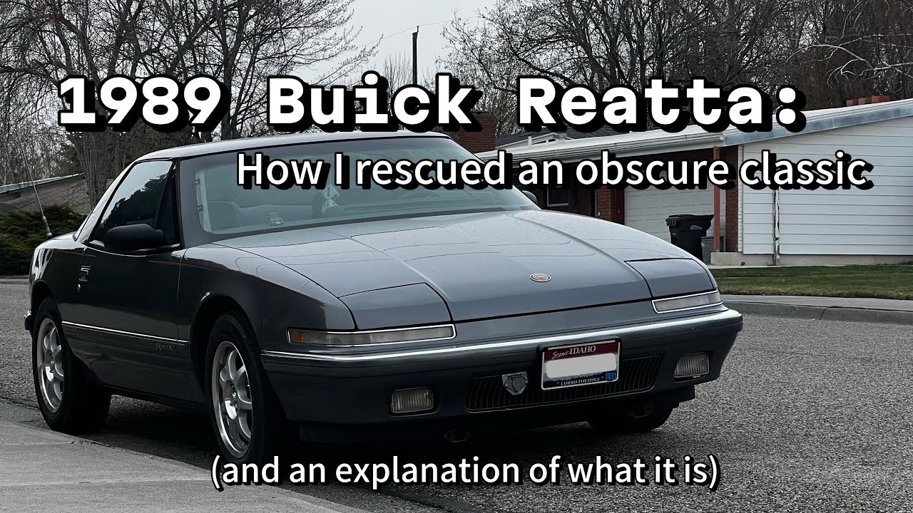 1989 Buick Reatta - How I Saved An Obscure Classic