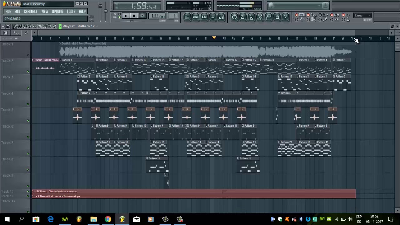 Remake Instrumental+FLP Mal O Peor - Darkiel (JaimeBeatz)