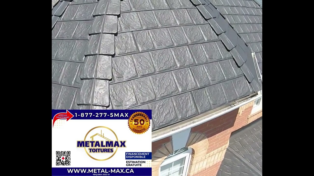 Toiture métallique MetalMax | Durable, moderne et performante