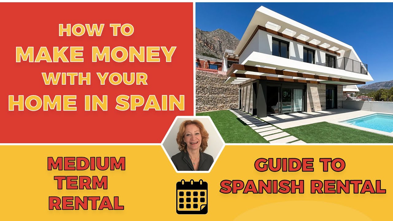 How to make money with your home in Spain, Medium-term Rental, Guide to Spanish rental